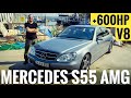 Mercedes (W220) AMG S55 Kompressor; Modifiyeli V8 & müthiş konfor