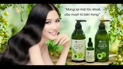 Hoàng Kim Ngọc dùng Dầu gội organic Amla Ngăn rụng tóc, Serum Amla Dưỡng tóc, Dầu xả Amla Suôn mềm