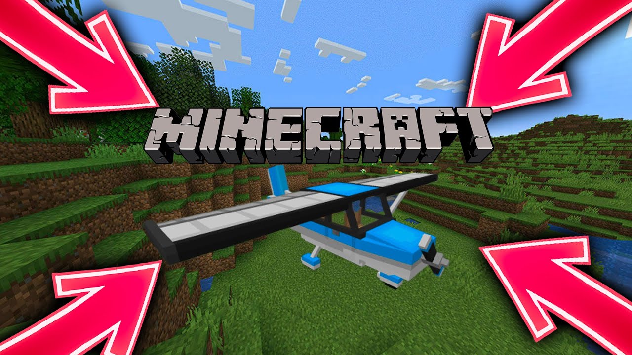 FAIRE UN AVION SUR MINECRAFT !! - YouTube