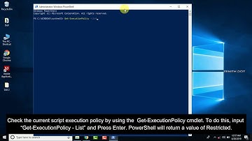 PowerShell “Cannot be loaded because the execution of scripts is disabled on this system” ERROR FIX