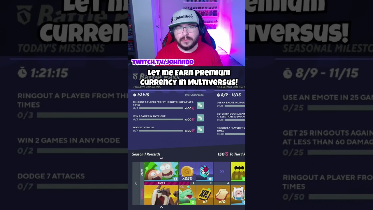 Let Me Earn Premium Currency in Multiversus!