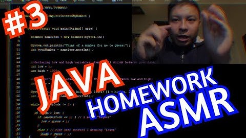 Lo Fi ASMR | Doing my java coding homework #3. Whispers plus keyboard sounds