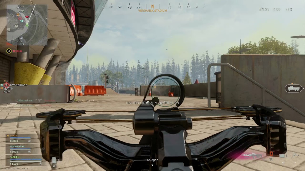 Crossbow Hit CoD Warzone - YouTube