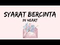 In heart  syarat bercinta  lirik official lyrics