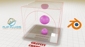Blender FLIP fluids - Gravity control [Slow motion]