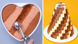 Fancy Chocolate Cake Tutorials | So Yummy Cake Decorating Ideas | Easy Chocolate Cake Ideas