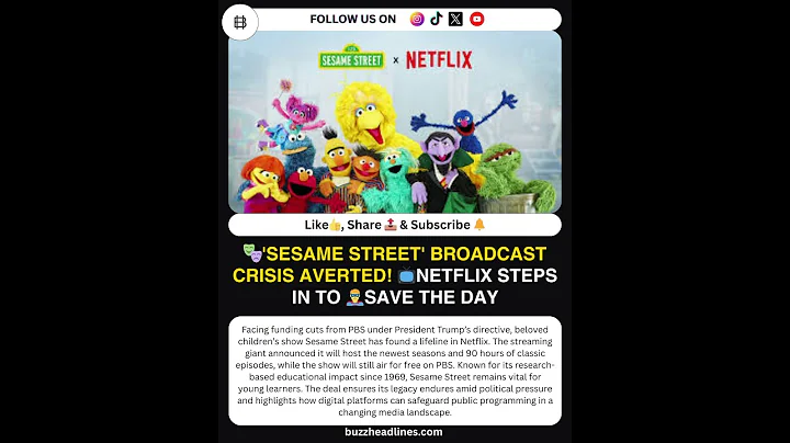 🌟 Sesame Street Saved: Netflix Steps In to Secure Season 56