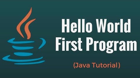 My First Java Program – Hello, World! 🚀