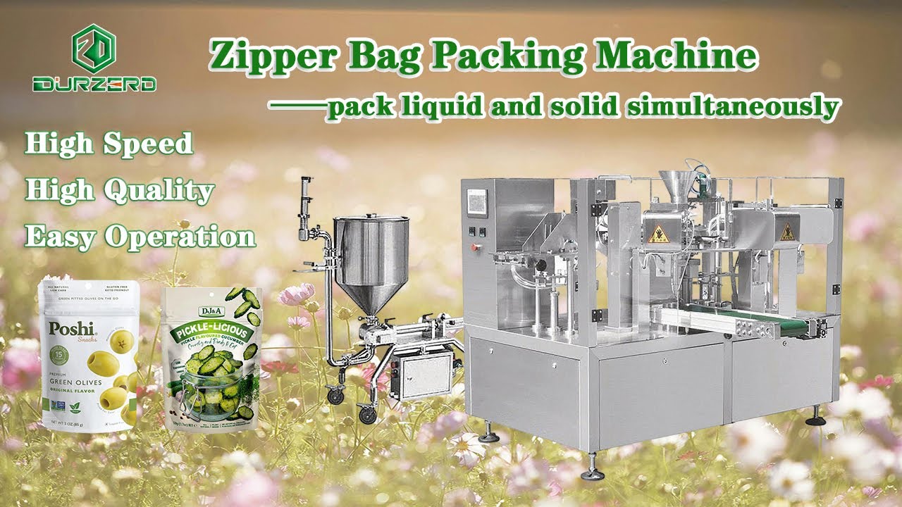 Pickled Cucumber Pre-made Bag Packaging Machine