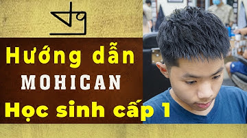 Hướng Dẫn Cắt Kiểu Tóc Mohican Đẹp Cho Học Sinh Cấp 1 Tường barber