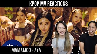 MAMAMOO - AYA MV REACTION [QUEENS!!]