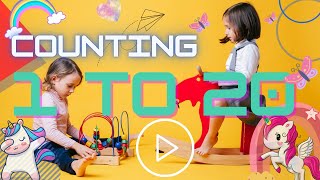 Counting jars | counting 1-20 | Video for kids