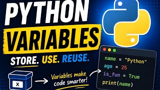 Python Variables Made Easy 🔥