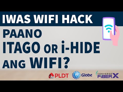 PAANO ITAGO or I-HIDE ANG WIFI? (How to Hide WIFI Network?)