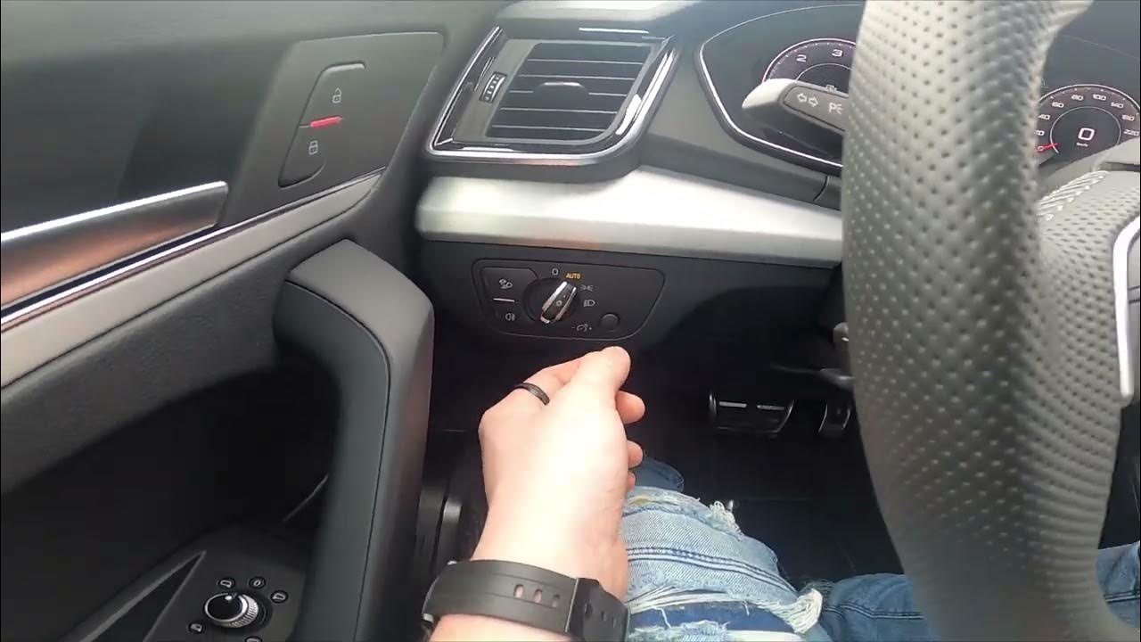 How to Turn Automatic High Beam On and Off in AUDI Q5 II ( 2017 now