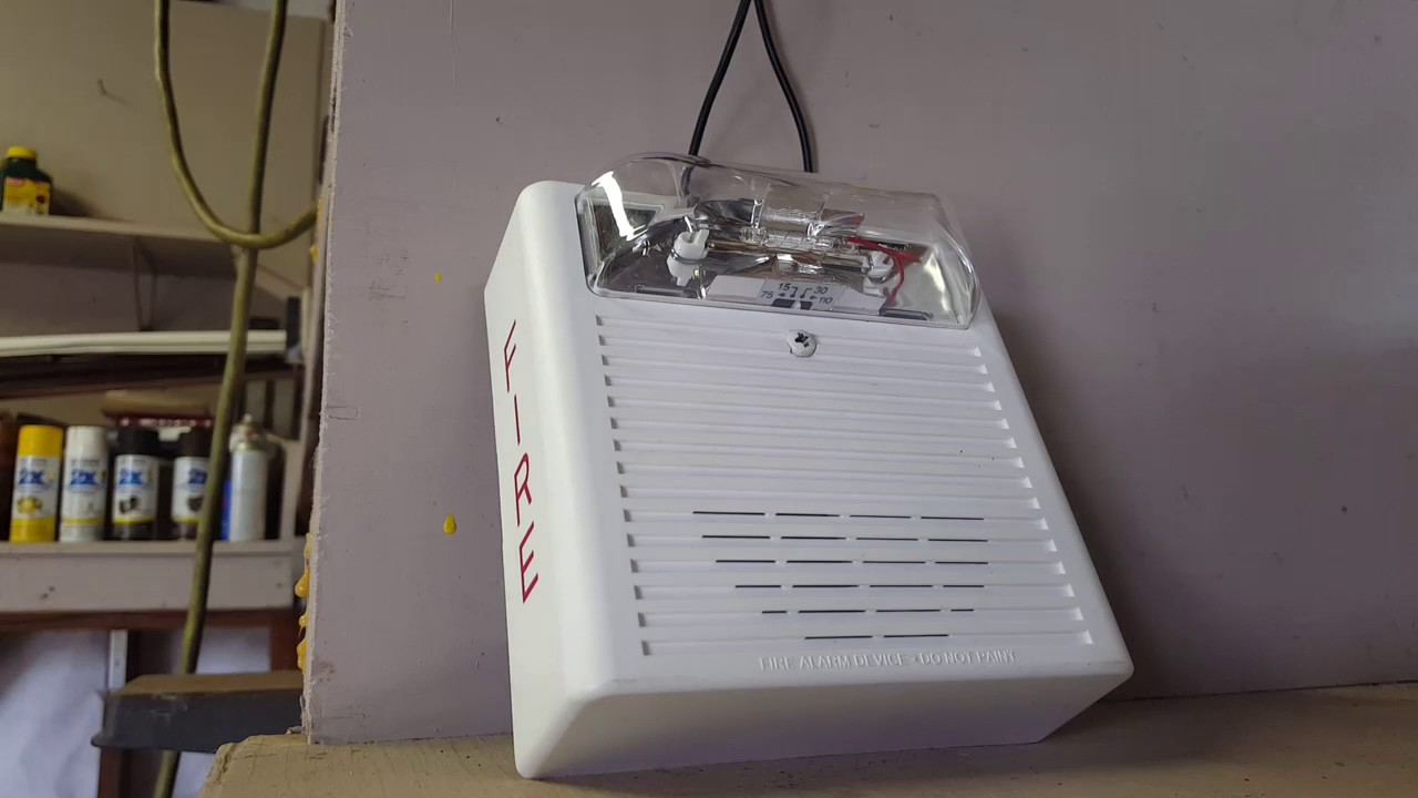 Wheelock AS Horn/Strobe Test YouTube