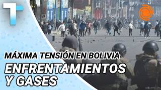 MÁXIMA TENSIÓN en BOLIVIA: protestas, represión policial y reclamos por la escasez de combustible