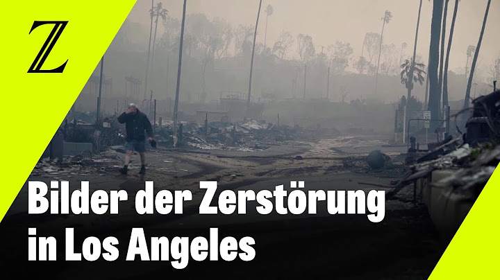 Aufnahmen der zerstörerischen Flammen in Los Angeles