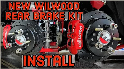 82-92 Camaro Wilwood DynaPro Rear Brake Kit installed on hawks 8.8 Rear end