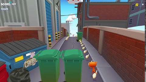 Trash Dash Unity 3d game