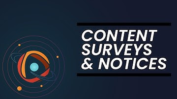 1.4 - Content, Surveys, & Notices | Centercode Team Edition Training