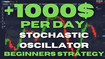 EARN +1000$ PER DAY WITH STOCHASTIC OSCILLATOR INDICATOR STRATEGY | 1 MINUTE POCKET OPTION STRATEGY