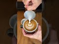 Practice latte art with spent coffee #latteart