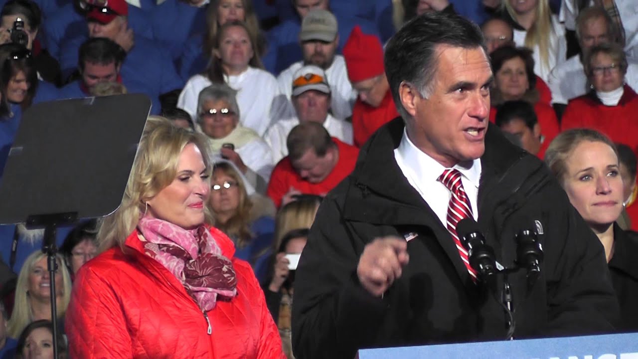 Romney-Ryan Rally 11-2-2012 West Chester OH Part 2