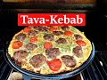 Tava Kebab, oder Frikadelle mal anders!  Nach Aserbaidschan Art. In Gusspfanne und Gasgrill