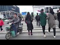 Busy street in Fuzhou