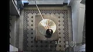 Foucault Pendulum 11 Aug 1999 Solar Eclipse