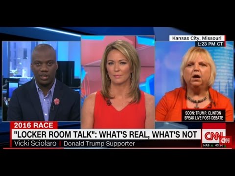 Lunatic Trump Supporter Blows Cnn Anchor's Mind With Stupidity