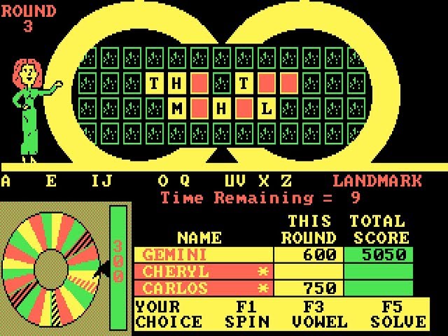 Wheel of Fortune Tropical  ニシ Wheel of Fortune - on the Nintendo 64 !! - with Commentary
