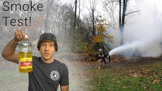 Burning Used Frying Oil In A Paramotor!
