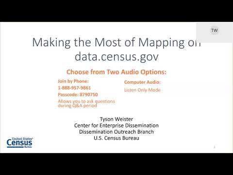 Making the Most of Mapping on data.census.gov