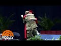 High School Senior Surprised By Her Military Dad At Her Graduation