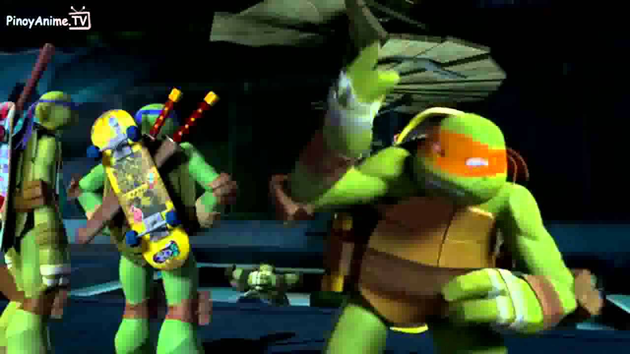TMNT 2012-MikeyxDonnie-Move like Jagger
