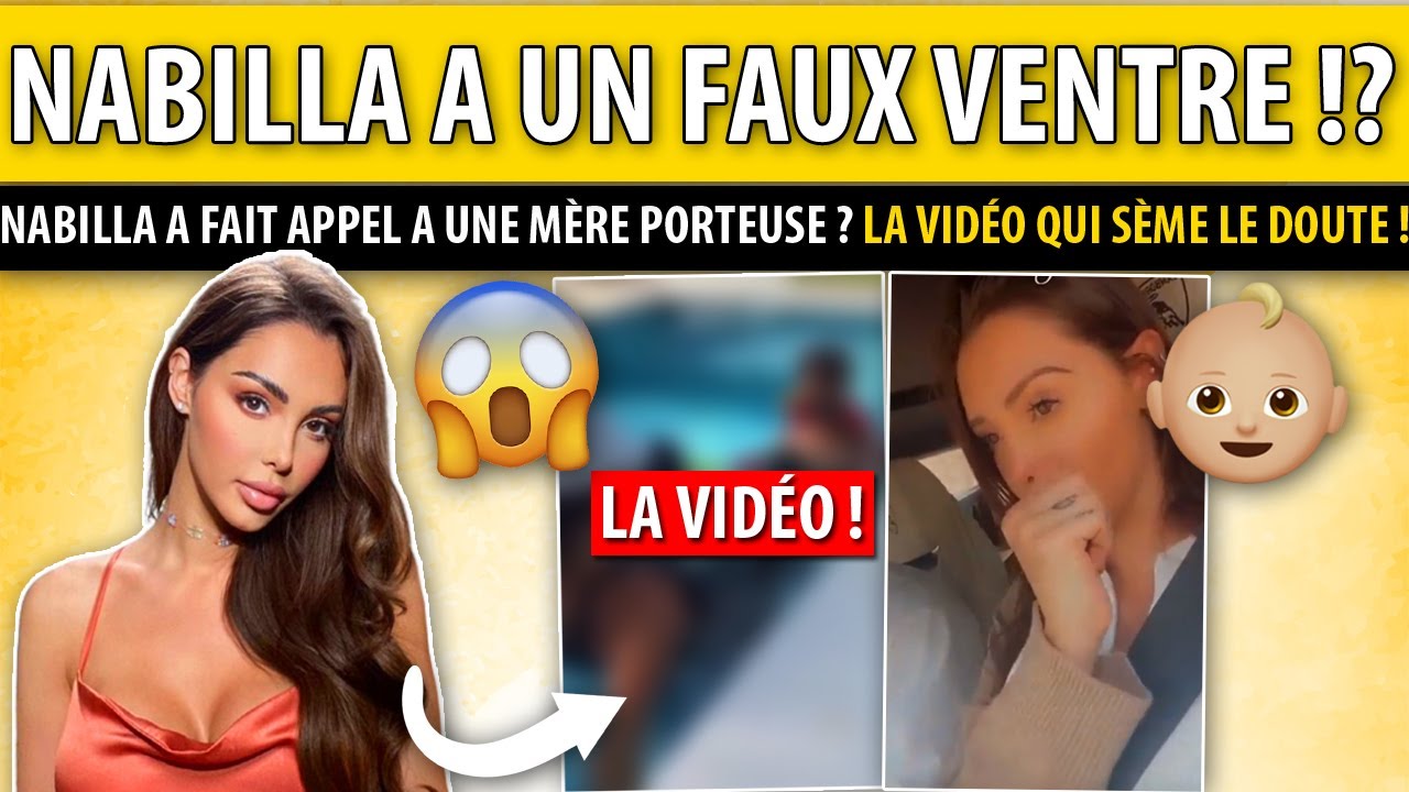 Nabilla enceinte et accusée de porter un faux ventre de grossesse ! - MCE TV