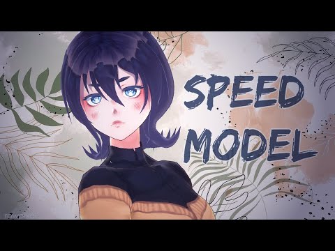 Making My OC Eve On Vroid『Speed Model』