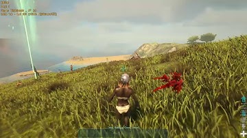 Kid aimbots me through forcefield (ark)