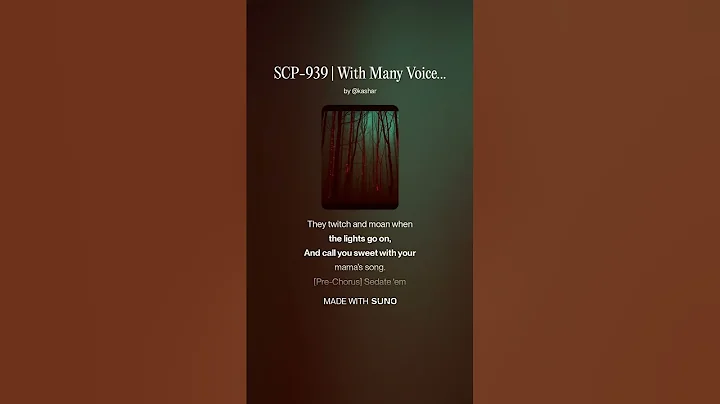 SCP-939 | With Many Voices | Voices in the Crawlspace