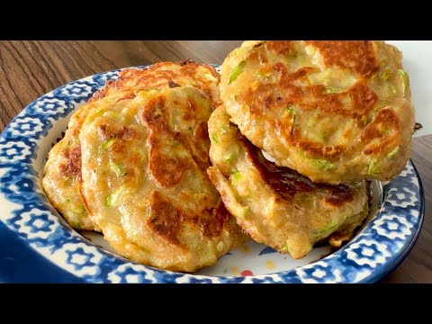 Se Zucchini mit Zwiebeln schmeckt besser als Fleisch. Warum kannte ich dieses Rezept nicht? asmr