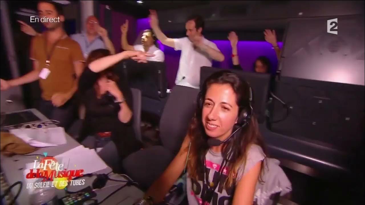 PATRICK SEBASTIEN & DANSEUSES Les sardines FETE DE LA MUSIQUE 2014