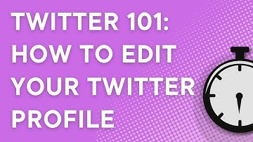 Twitter 101: How to edit your Twitter profile (2023)