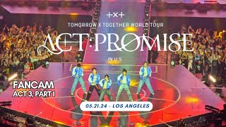 210524 - TxT Act:Promise in LA (HD fancam) - Act 3, Part 1
