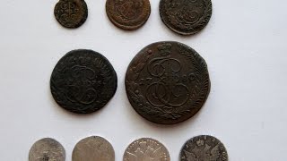 Монеты Екатерины II - Catherine 2 coins