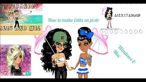 How To Make An Msp Edit With Pixlr