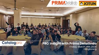 PRO Insight Video Prima Detailindo with JOTUN