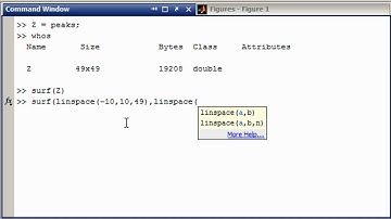 MATLAB Associating x and y values to a surface