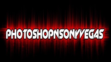 Photoshop Epic Electric Text Effect